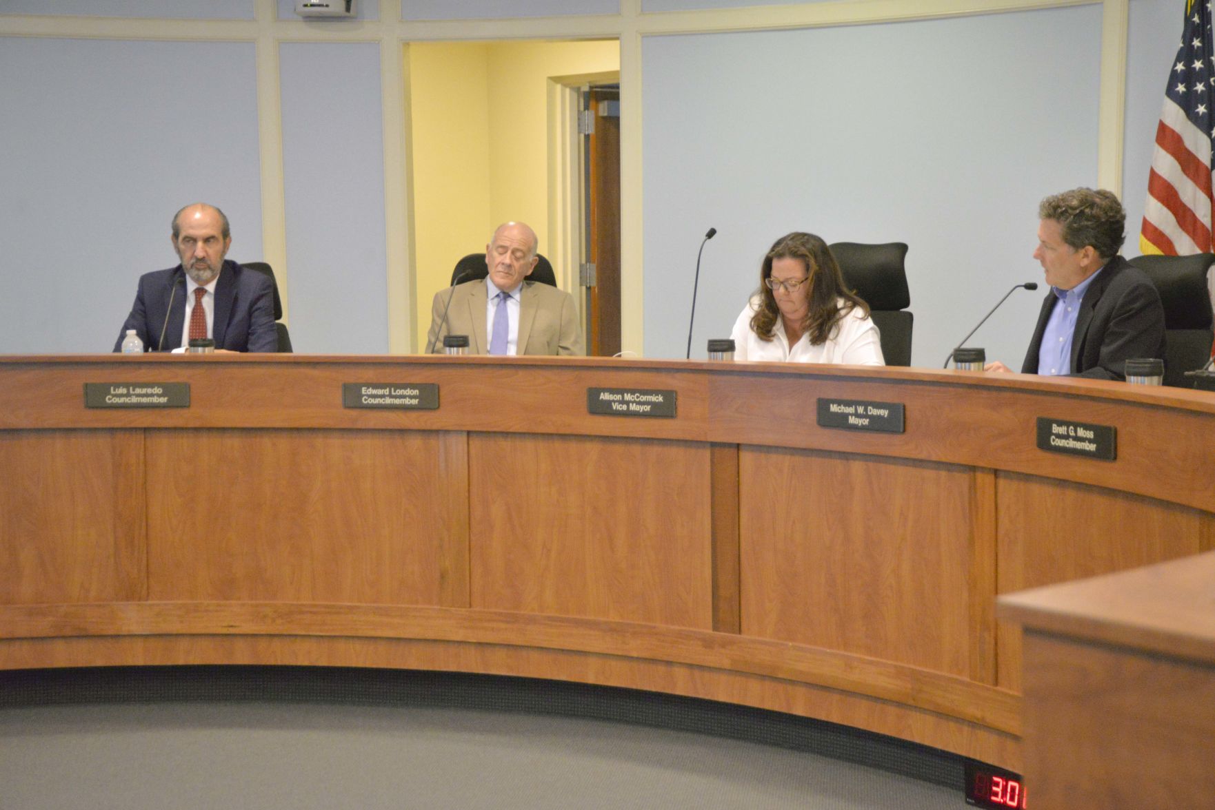 Council members had a lot to discuss and decide on during the long budget hearing